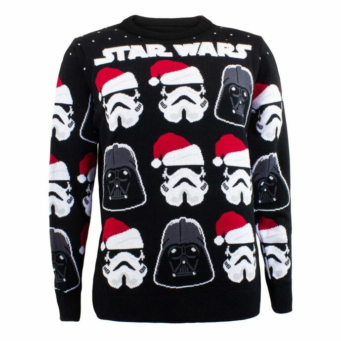 Sweater Unisex Star Wars - Christmas Jumper - Darth Vader - Stormtrooper
