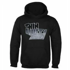 Men's Hoodie THIN LIZZY - LOGO GRADIENT - BLACK - PLASTIC HEAD