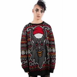 Unisex Jumper KILLSTAR - Hail Santa