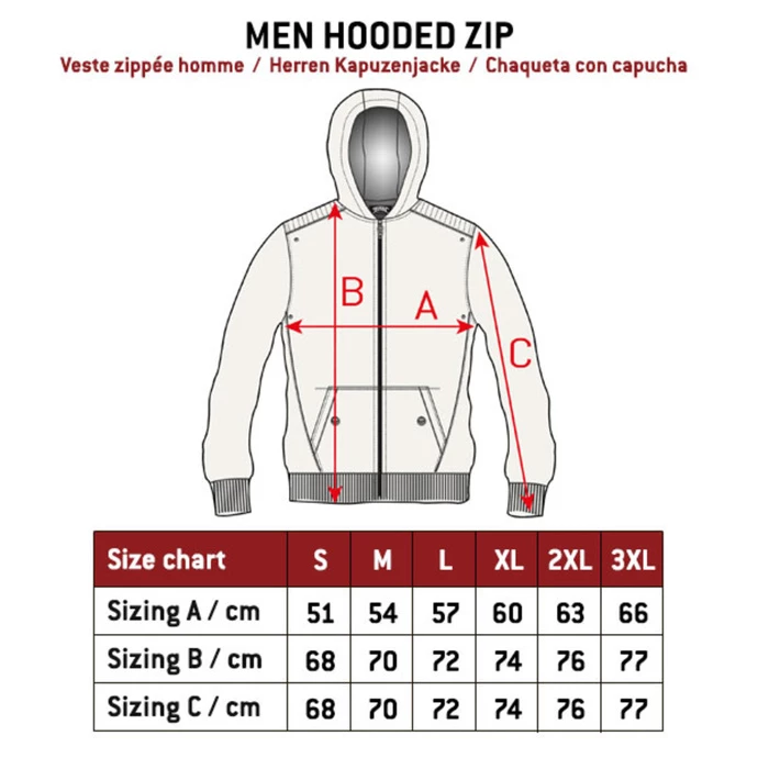 Men's Hoodie HYRAW - DEATH SHADOW - Image 5
