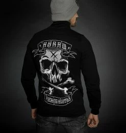 Men's Hoodie HYRAW - ADDICT - GREY