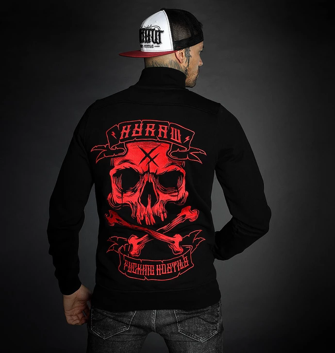 Men's Hoodie HYRAW - ADDICT RED