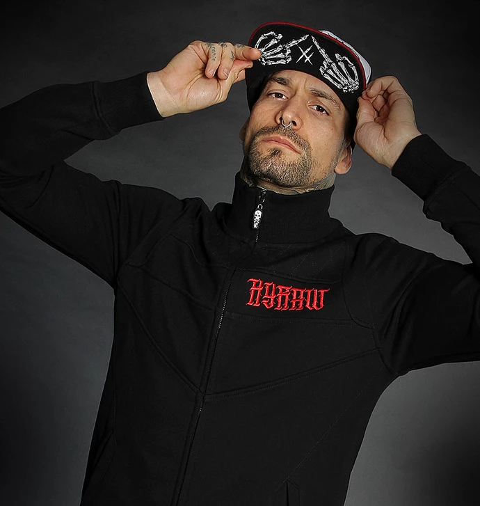 Men's Hoodie HYRAW - ADDICT RED - Image 4