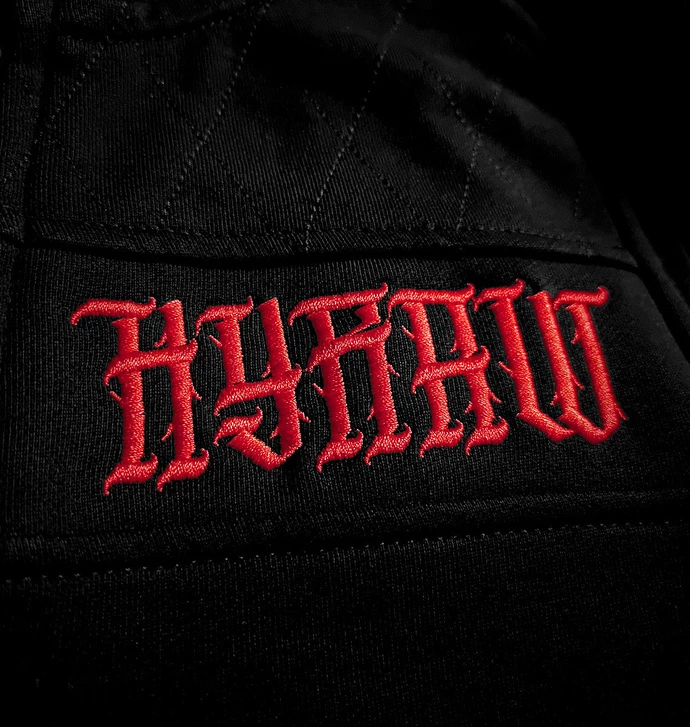 Men's Hoodie HYRAW - ADDICT RED - Image 6