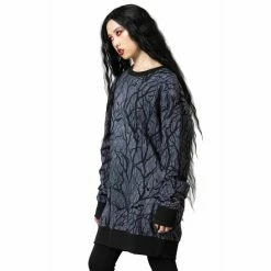 Sweatshirt Unisex KILLSTAR - Into The Woods - Black