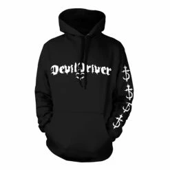 Hoodie Men's Devildriver - Logo Careless Black - NNM