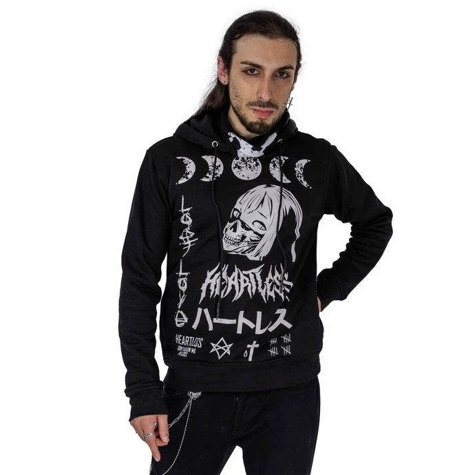 Unisex Hoodie HEARTLESS - LOST LOVE - BLACK