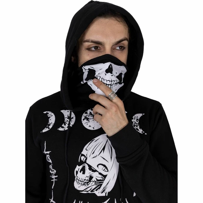 Unisex Hoodie HEARTLESS - LOST LOVE - BLACK - Image 4