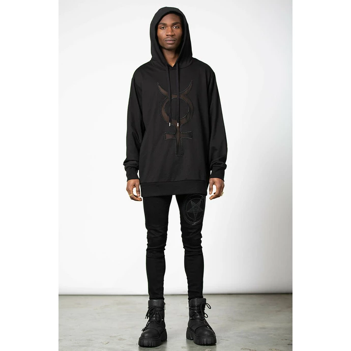 Sweatshirt Unisex KILLSTAR - Mercury Rising Pull-Over - Black - Image 3