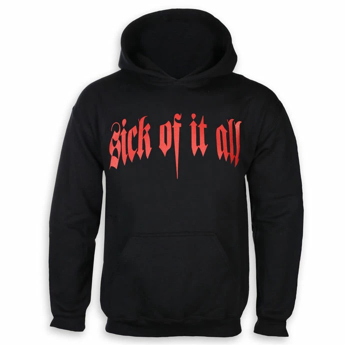 Hoodie Men's Sick Of It All - EAGLE - PLASTIC HEAD