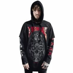 Hoodie Unisex KILLSTAR - New Age - BLACK