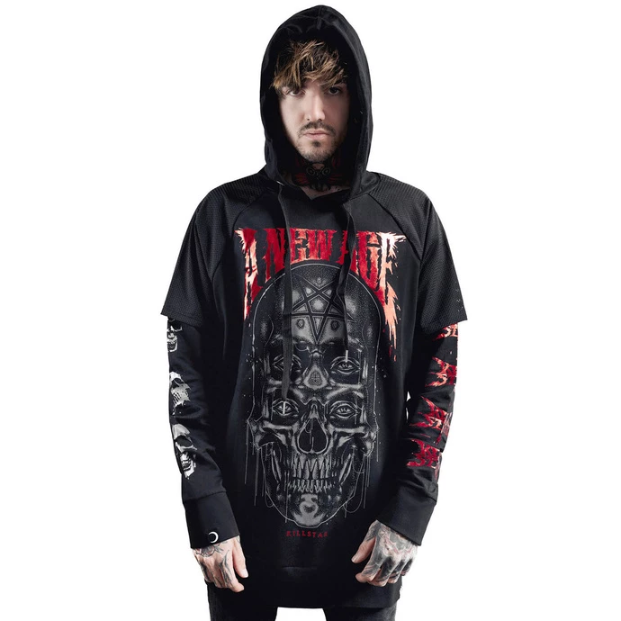 Hoodie Unisex KILLSTAR - New Age - BLACK