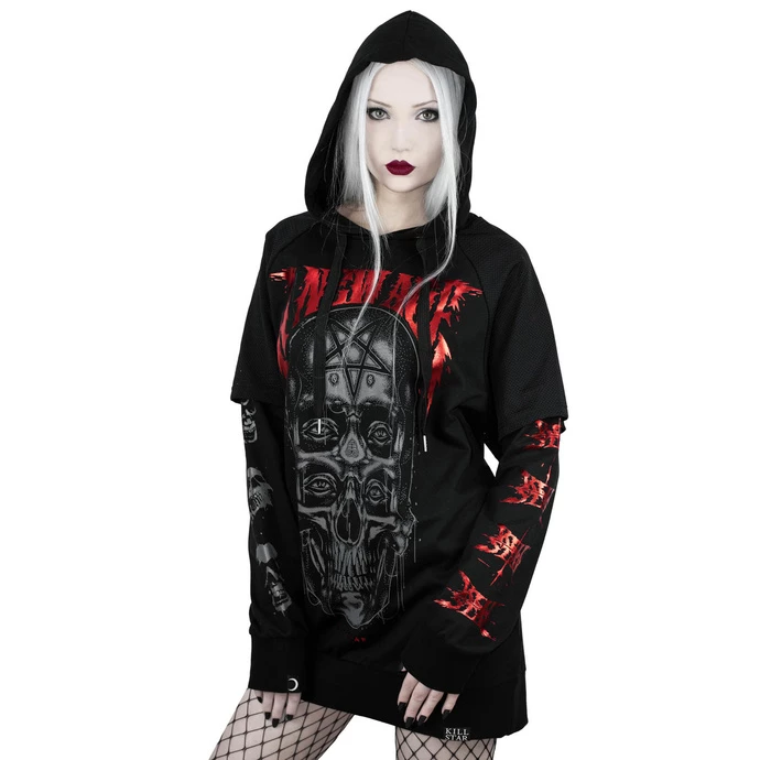 Hoodie Unisex KILLSTAR - New Age - BLACK - Image 5