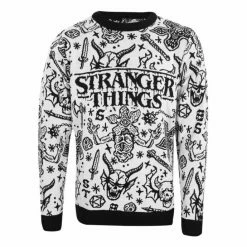 Sweater Unisex Stranger Things - Christmas Jumper Collage