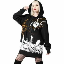 Hoodie Unisex KILLSTAR - Pumpkin Reaper - Black