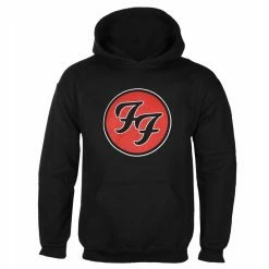 Men's Sweatshirt Foo Fighters - FF Logo - BLACK - ROCK OFF