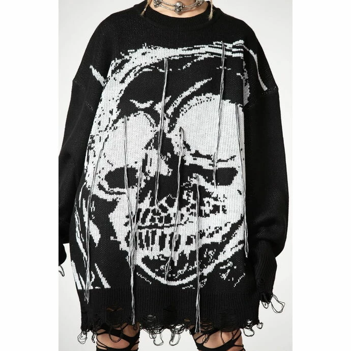 Sweater Unisex KILLSTAR - Ruined Relic - Black - Image 6
