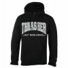 Men's Sweatshirt HUF X THRASHER - Bayview - Black