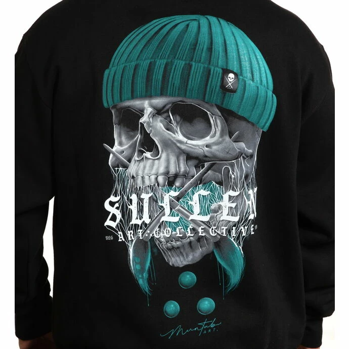 Men's Hoodie SULLEN - BLUE HEAD - BLACK - Image 3