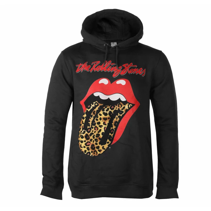 Men's Sweatshirt THE ROLLING STONES - LEOPARD TONGUE - AMPLIFIED