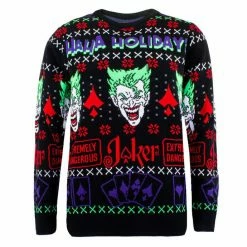 Unisex Sweater BATMAN - Joker - DC Comics - Christmas Jumper - HaHa Holidays