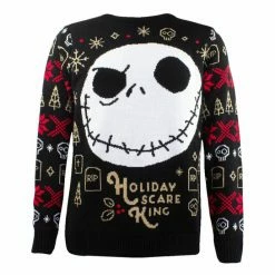 Unisex Sweater Nightmare Before Christmas - Christmas Jumper Holiday Scare King