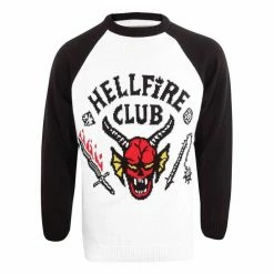 Sweater Unisex Stranger Things - Christmas Jumper Hellfire Club