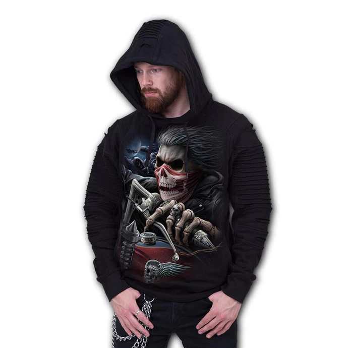 Hoodie Men's - SOUL RIDER - SPIRAL - Image 3