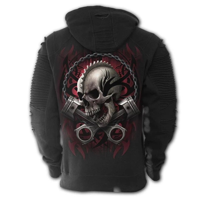 Hoodie Men's - SOUL RIDER - SPIRAL - Image 2